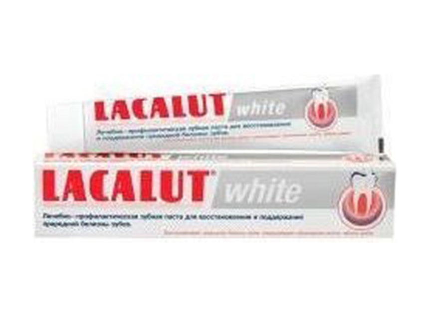 Lacalut White Toothpaste Gris 75 ml