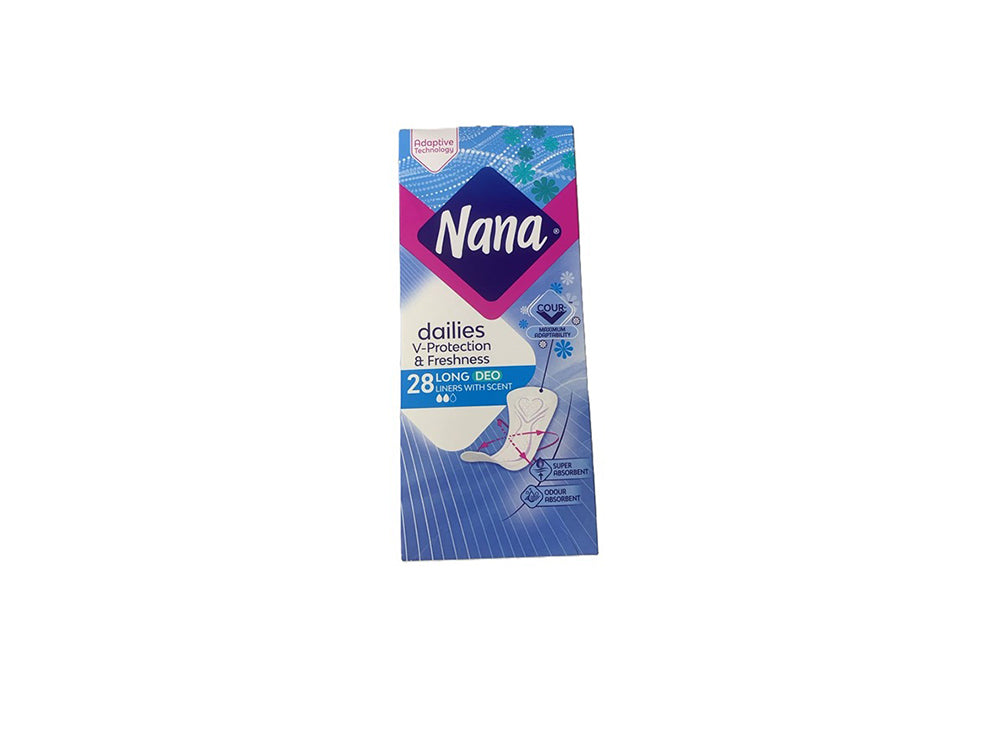 Nana Protege Slip Dailies Long Deo 28 Pieces