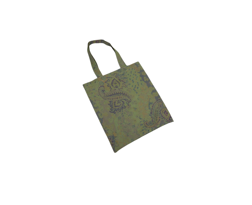 Green Pattern Tote Bag