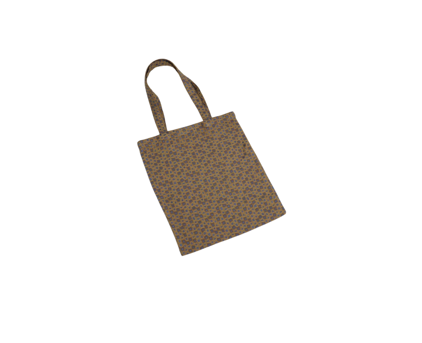 Brown Pattern Tote Bag