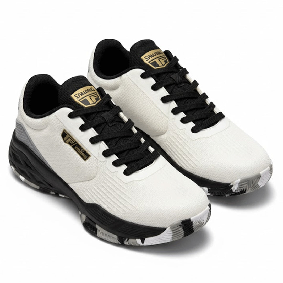 Spalding TF Shoes White Black