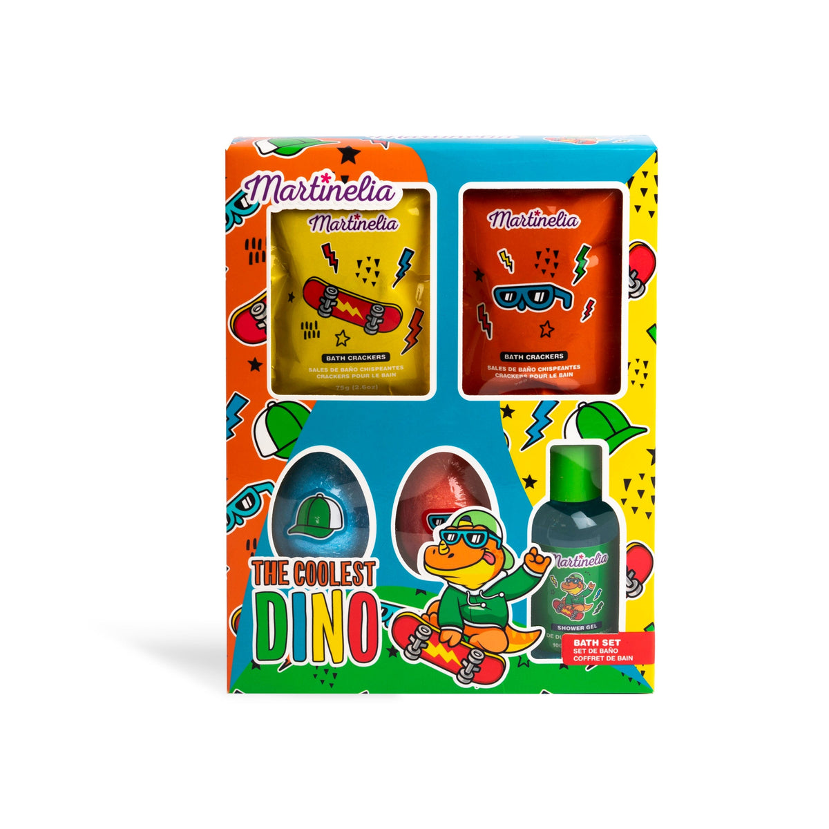 THE COOLEST DINO Bath set kids cosmetics THE COOLEST DINO Bath set THE COOLEST DINO Bath set Martinelia