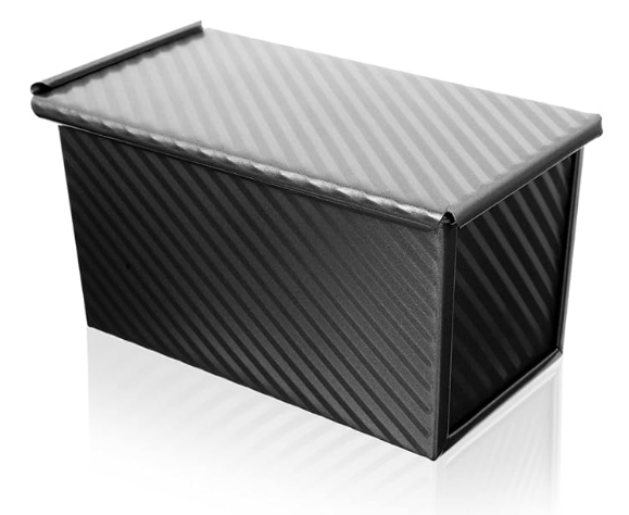 Non-Stick Loaf Pan With Lid Carbon Steel