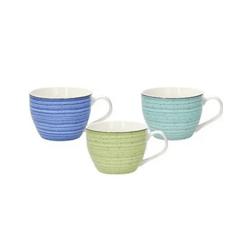 The German Outlet, Tognana, Breakfast Cup Set of 3pcs 420ml - Iris Bahamas