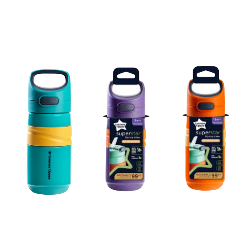 Tommee Tippee 1x Fliptop Sportee 18M+ Assorted UK