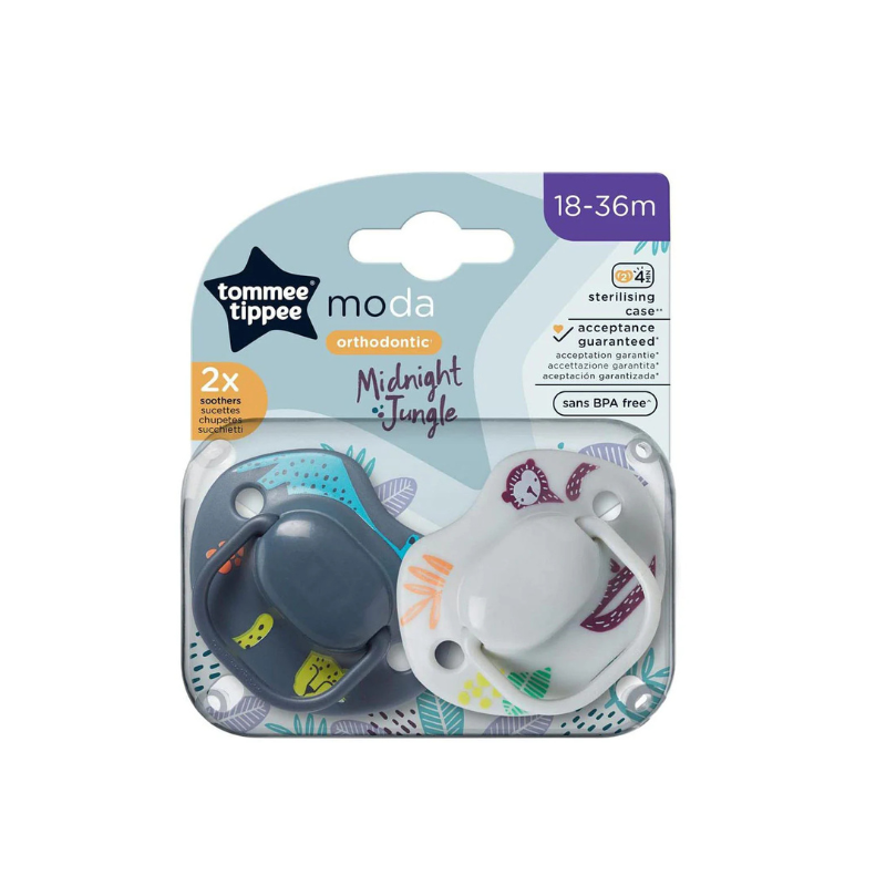 Tommee Tippee 2x Moda Soothers