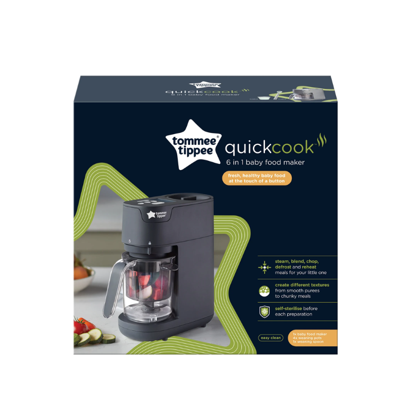 TT 6 In 1 Baby Food Maker Black