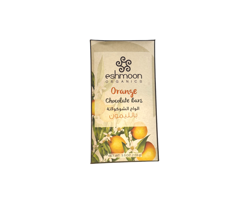 Eshmoon 70% Dark Chocolate Bar with Orange Peel