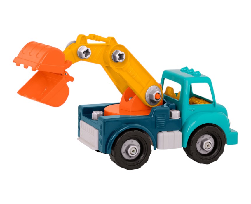 Take-Apart Crane Truck Toy