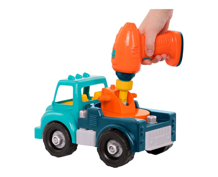 Take-Apart Crane Truck Toy