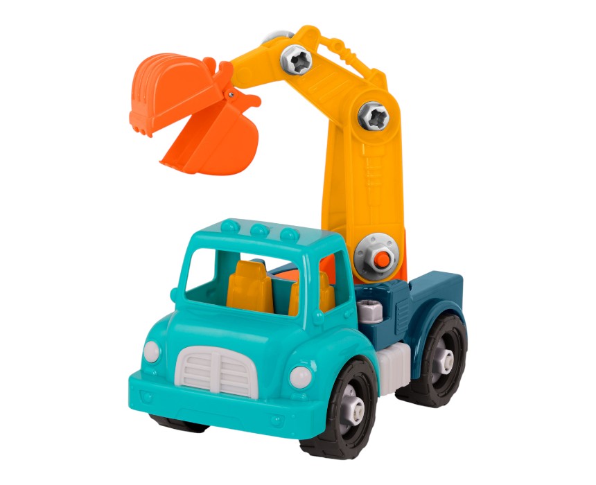 Take-Apart Crane Truck Toy