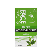 Face Facts Tea Tree Nose Strips 6 Strips
