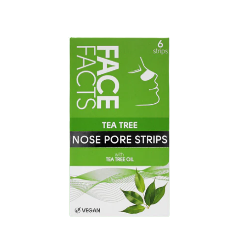 Face Facts Tea Tree Nose Strips 6 Strips