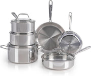 Tefal Pro Tri-Ply Stainless Steel Cookware
