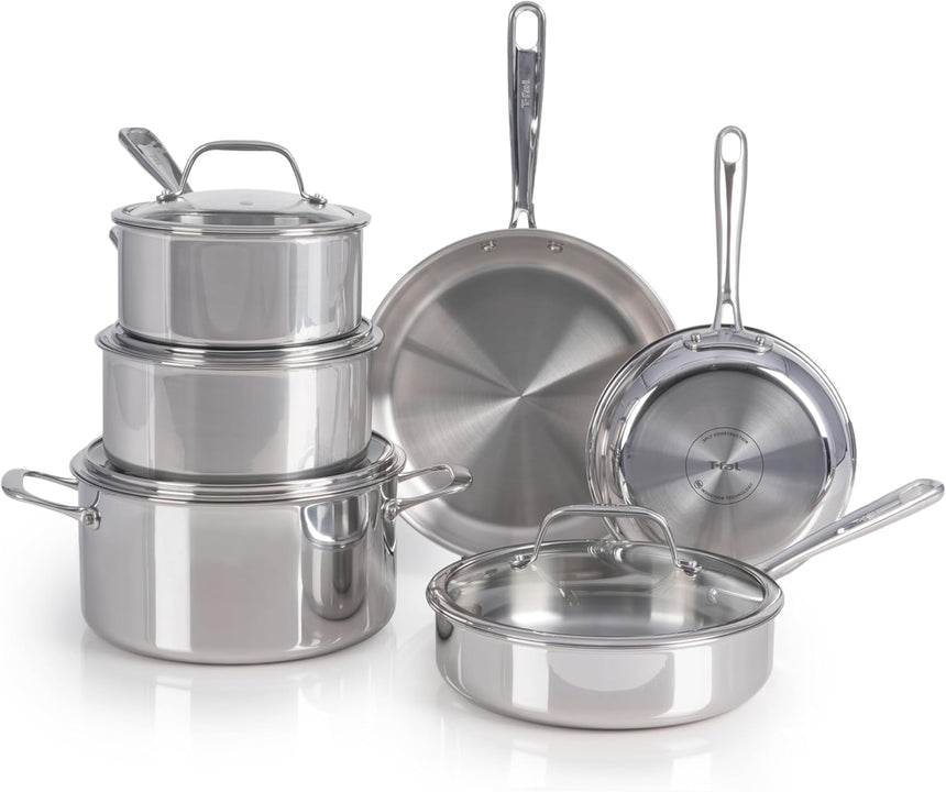 Tefal Pro Tri-Ply Stainless Steel Cookware