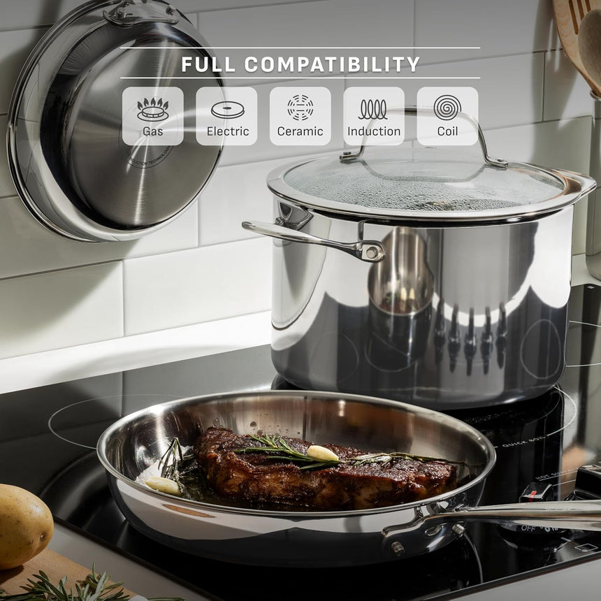 Tefal Pro Tri-Ply Stainless Steel Cookware