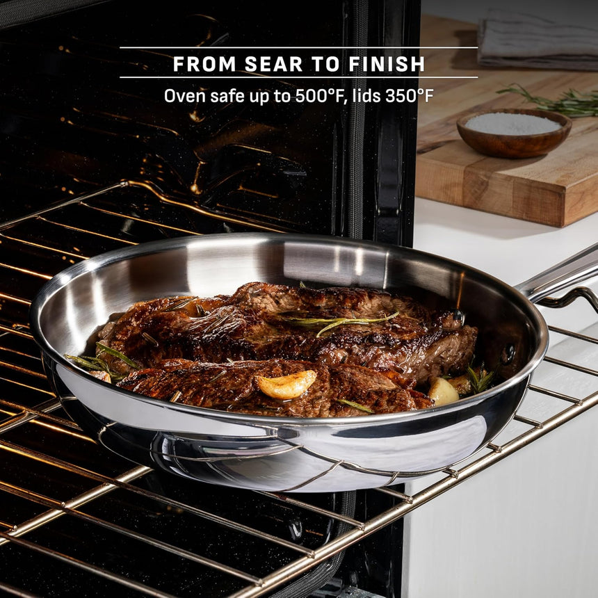Tefal Pro Tri-Ply Stainless Steel Cookware