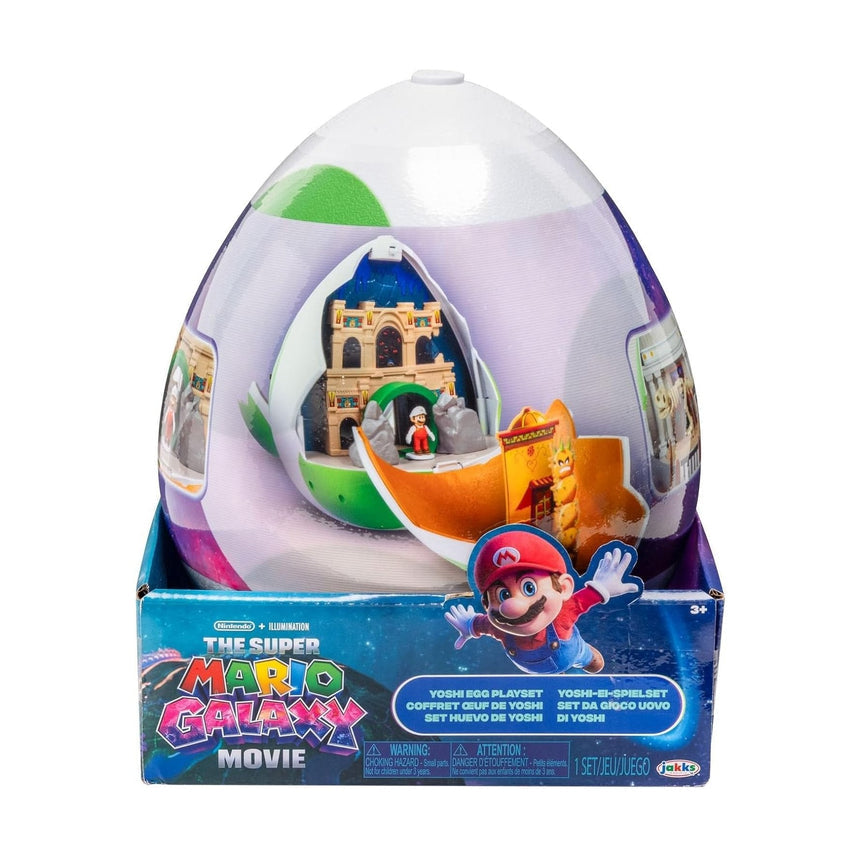The Super Mario Galaxy Movie Yoshi Egg Playset by JAKKS Pacific