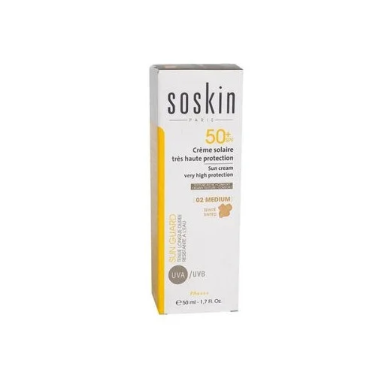 Soskin Tinted Sunscreen SPF50 50 ml