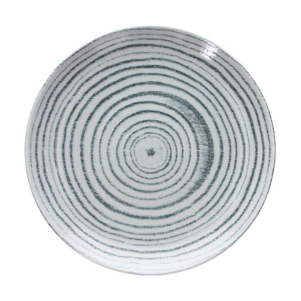 The German Outlet, Tognana, Set of 6 Flat Plates - Goblin Grigio
