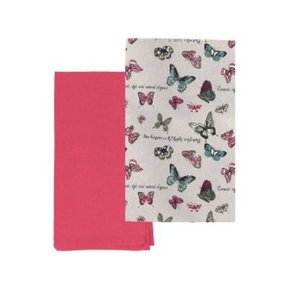 The German Outlet, Tognana, Set of 2 Towels Romance