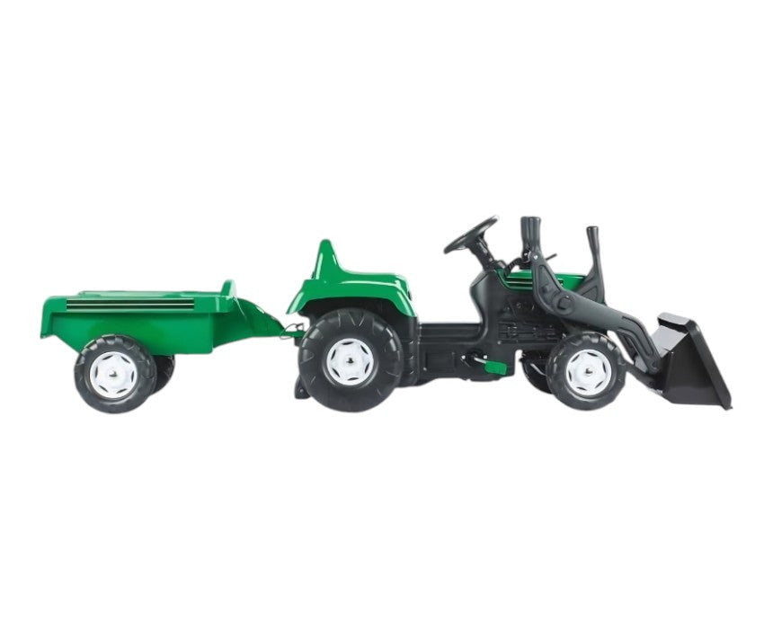 Kids Pedal Tractor Toy in Green