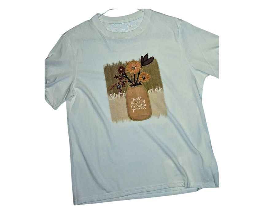 Floral Pot Tshirt