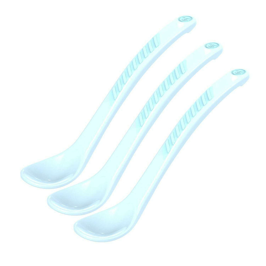 The German Outlet, Twistshake, 3x Feeding Spoons Angled 4+m, 3x Feeding Spoons Angled 4+m