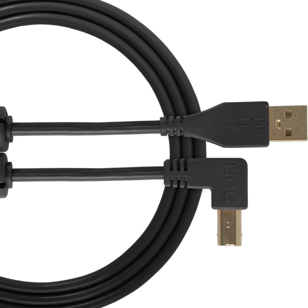 UDG Ultimate USB 2.0 A-B cable 1m angled - view 1