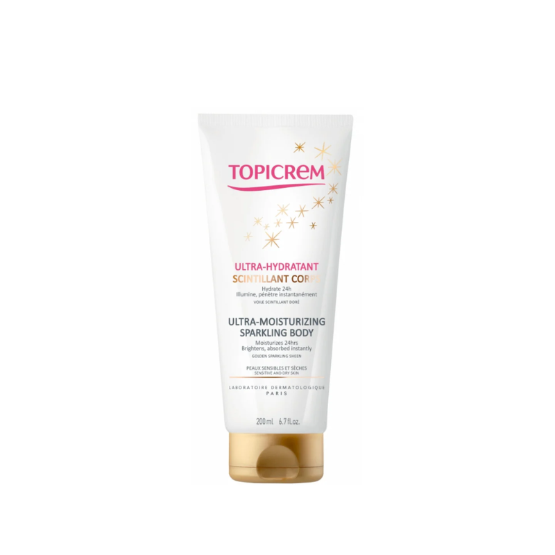 Topicrem Ultra Moisturizing Sparkling Body Milk 200ml