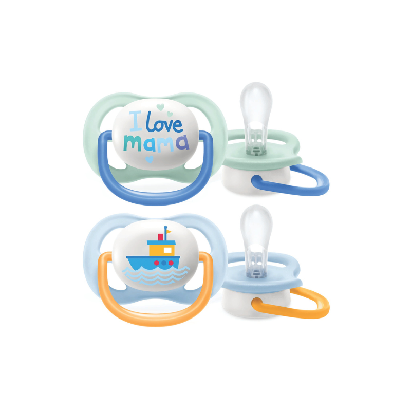 Ultra air soother i love mama-0-6m boy