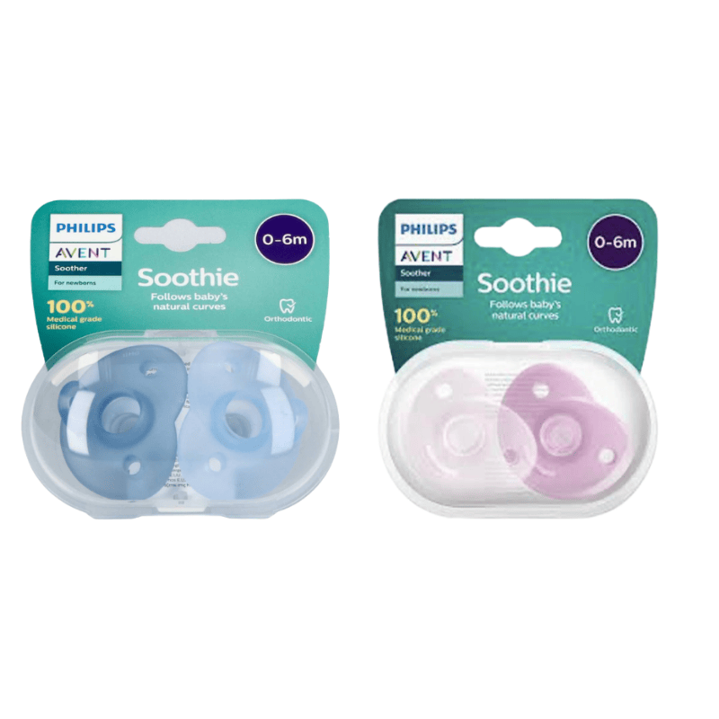 Philips Avent Curved Soothie 0-6m+