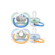 Ultra air soothers mix animals- 0-6m