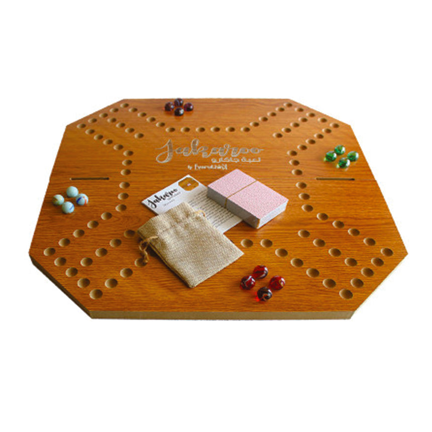 Jackaroo 4 Players Wooden Game