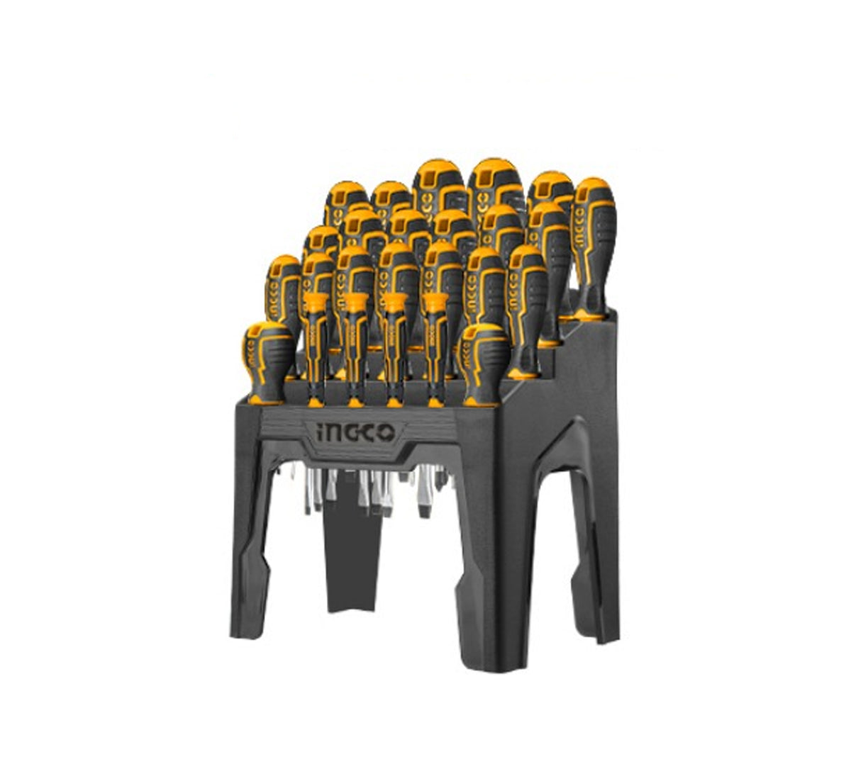 INGCO 26 Pcs screwdrivers set with table stand