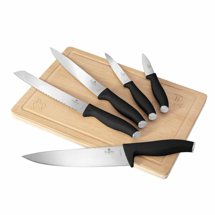 Berlinger Haus Kitchen Set 6 Piece - Matt Black