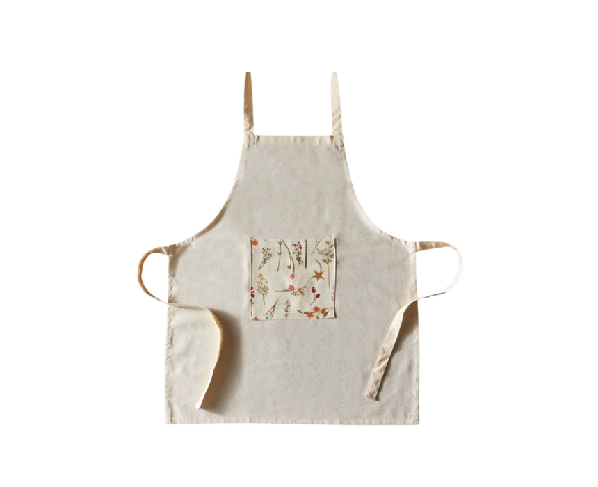 Garden Apron Floral Cotton