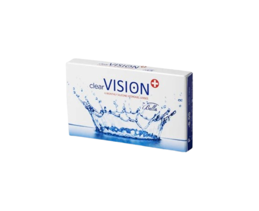 Clear Vision Monthly Lenses Box of 6