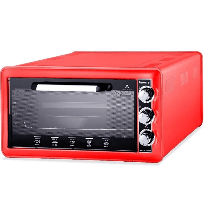Electric Oven, Red Ovens Electric Oven, Red Electric Oven, Red Bowery