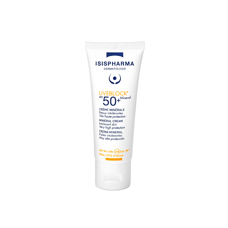 Uveblock Mineral Face Sunscreen SPF50