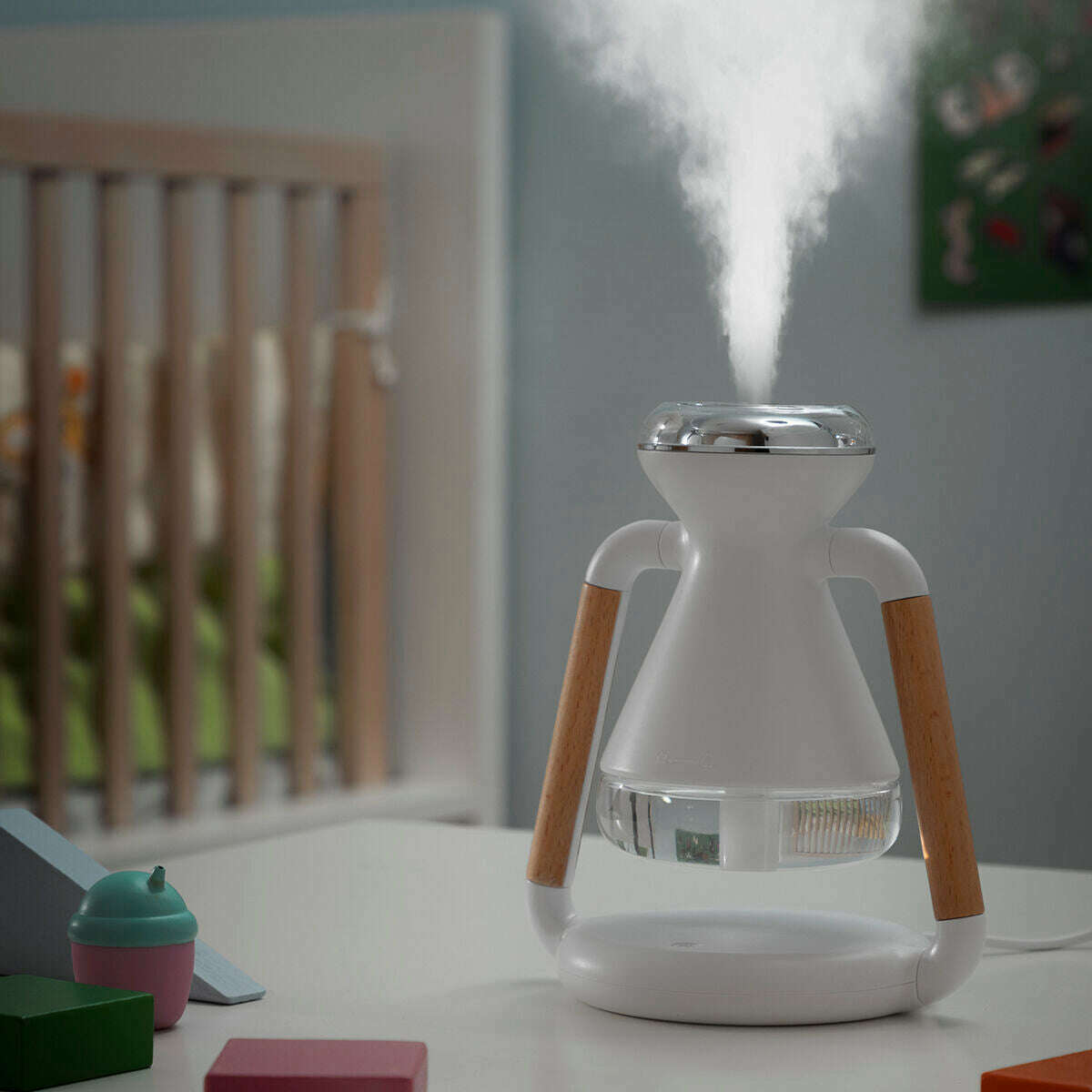 3-in-1 Wireless Charger, Aroma Diffuser and Humidifier Bedroom Accessories 3-in-1 Wireless Charger, Aroma Diffuser and Humidifier 3-in-1 Wireless Charger, Aroma Diffuser and Humidifier InnovaGoods