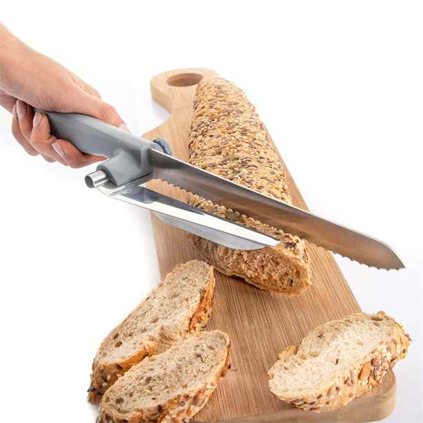 InnovaGoods Bread Knife With Cutting Guide Kutway