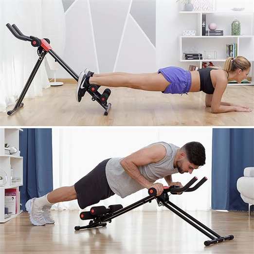 InnovaGoods Folding Abdominal Machine Plawer