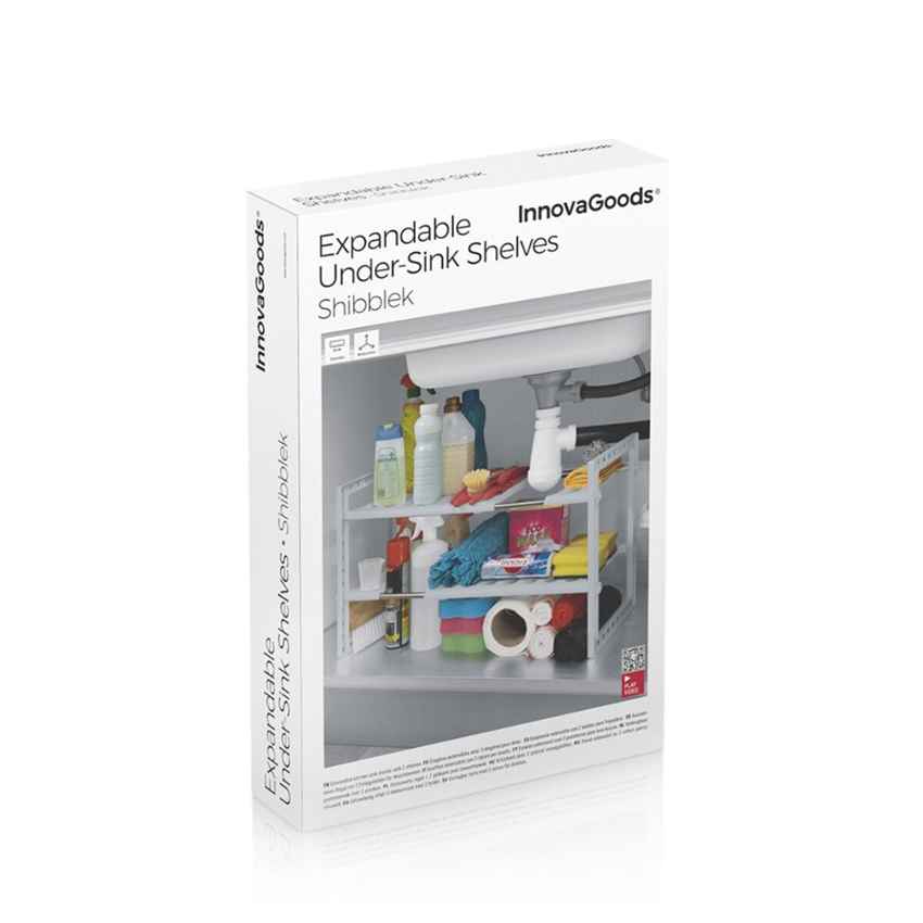 InnovaGoods Extendable Under-Sink Shelf Unit Shibblek