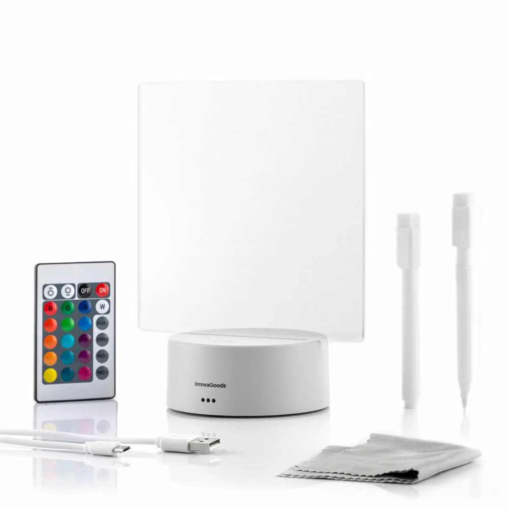 Innovagoods LED Note Message Board Lemo