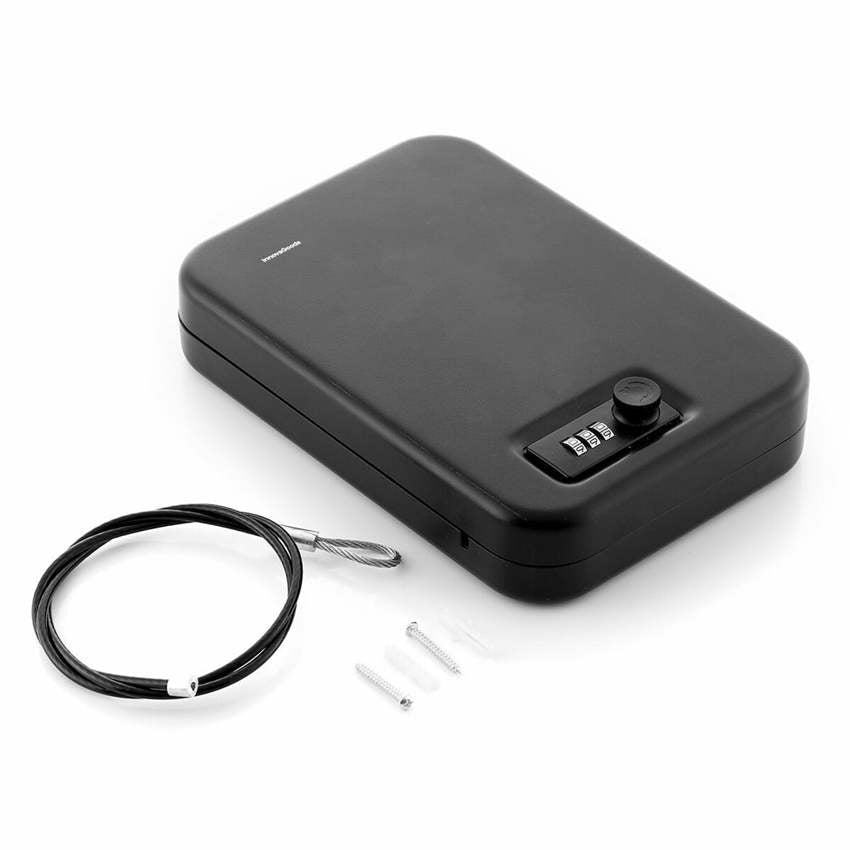 InnovaGoods Portable Safe Box Security Cable Prisaven