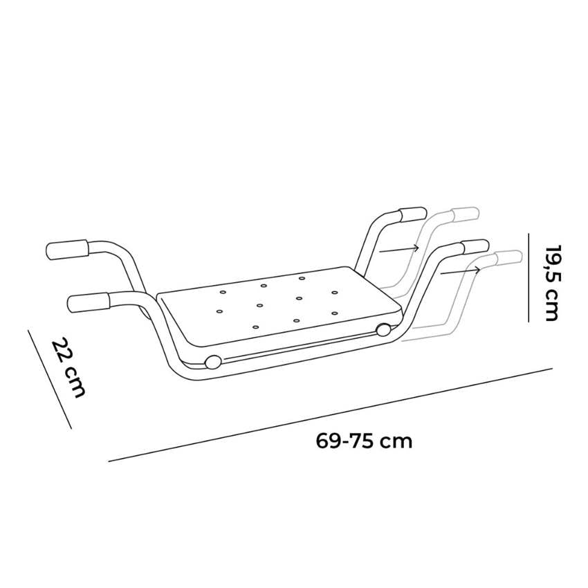 Innovagoods Non-Slip Bathtub Seat Seburett
