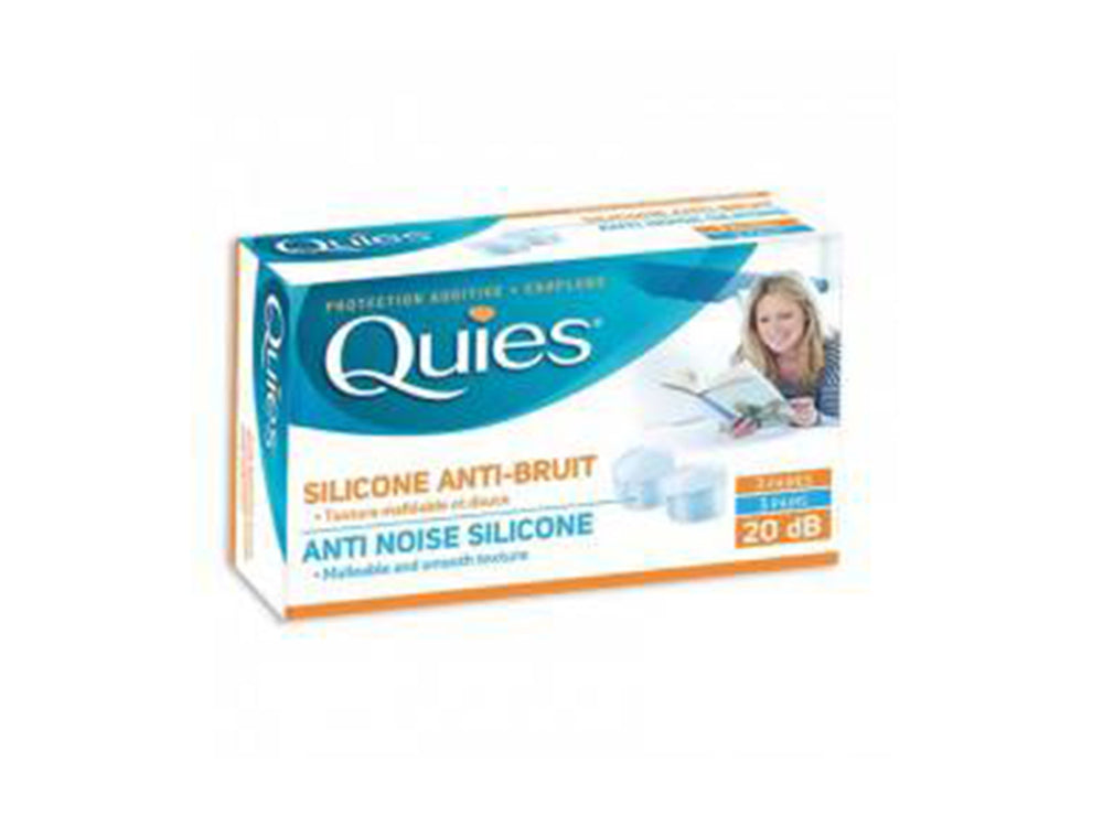 Quies Anti Noise Silicone Earplugs 3 Pairs