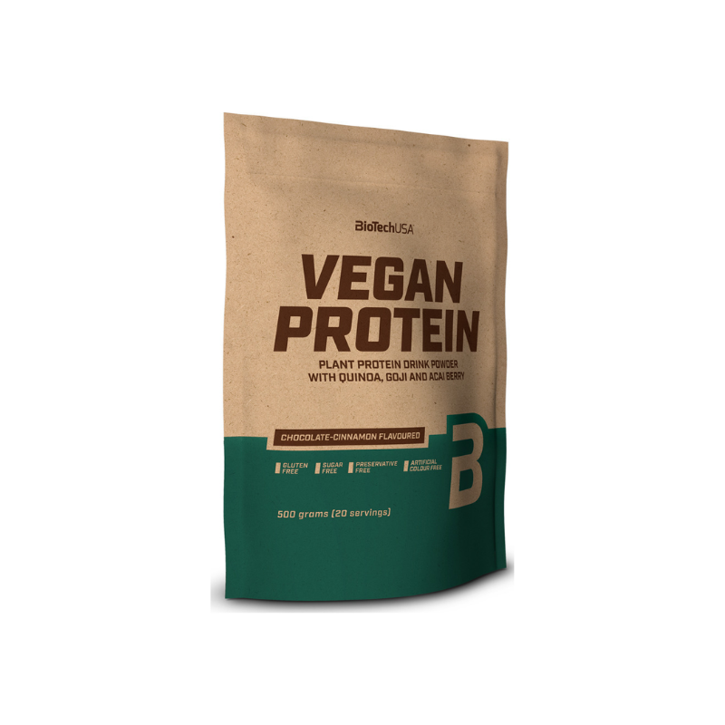 Vegan Protein Chocolate-Cinnamon Flavoured 500gr
