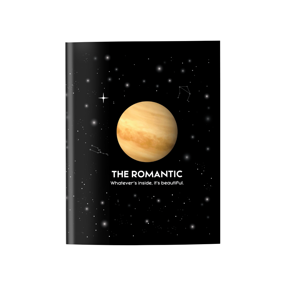 Venus & Mars Couple Set - 2 Notebooks, 2 Mugs, 1 Game